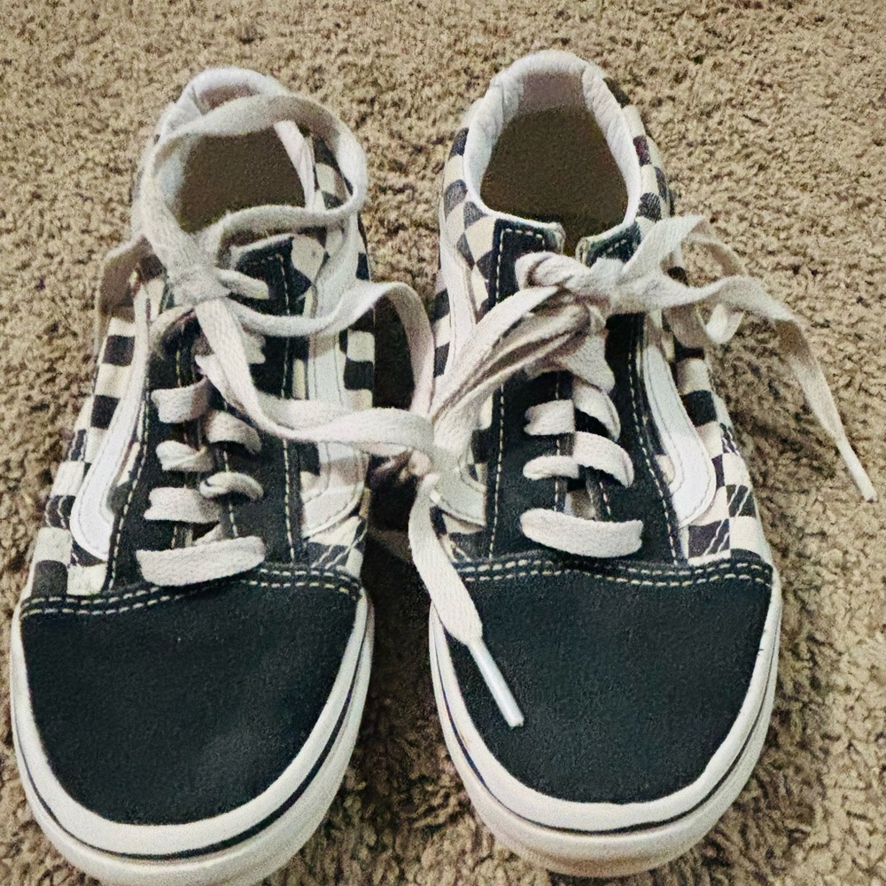 Vans Kids Checkered Sneakers